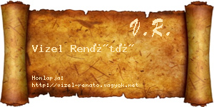 Vizel Renátó névjegykártya